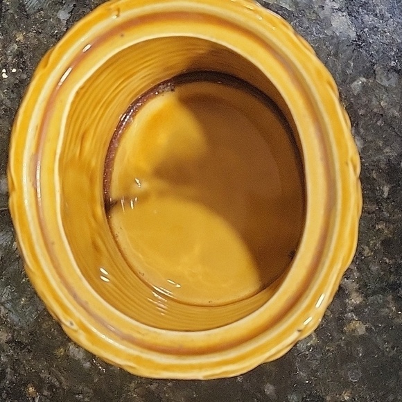 VINTAGE 50s JAPAN Chicken Hen on Nest Basket Porcelain Bowl Ceramic Jar - Picture 4 of 6